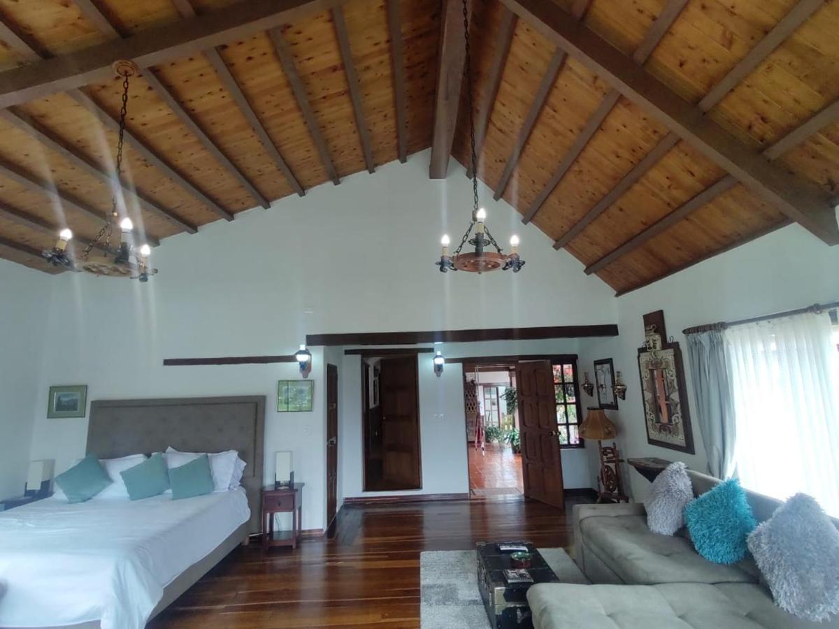 Hacienda El Pinar Del Viento Panzió Villa de Leyva Kültér fotó