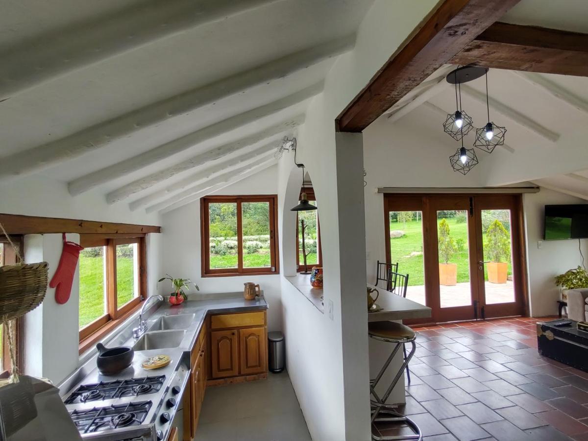 Hacienda El Pinar Del Viento Panzió Villa de Leyva Kültér fotó