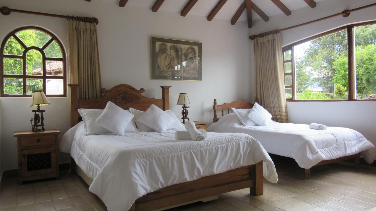 Hacienda El Pinar Del Viento Panzió Villa de Leyva Kültér fotó